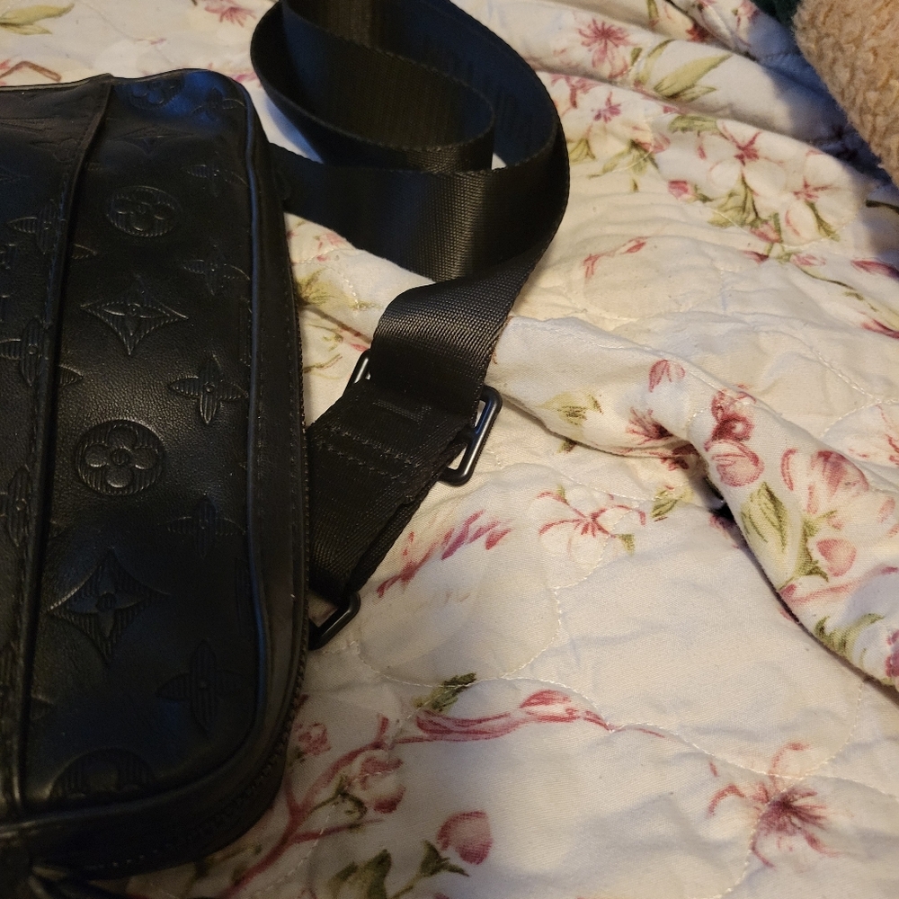 Black Monogram Crossbody - Picture 2 of 11